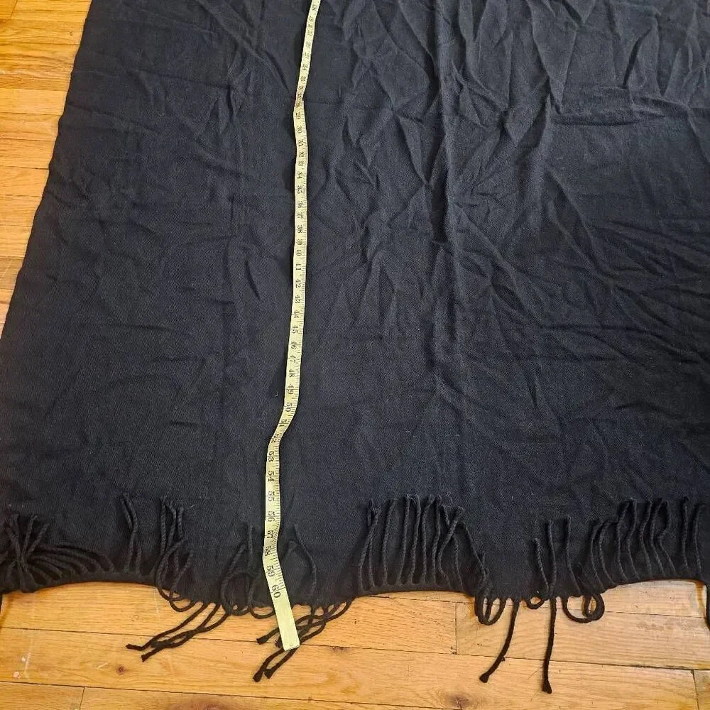 Wolfmark Black Scarf